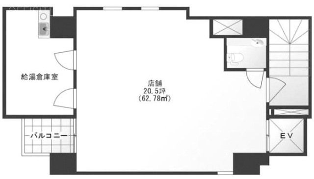 キャトル・シックビル2F 間取り図