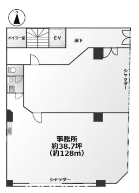 今井ビル1F 間取り図