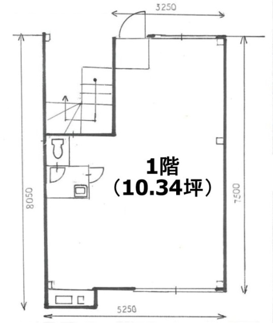 bloom東中延ビル1F 間取り図