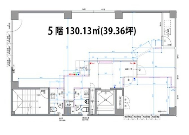 MHーKIYAビル5F 間取り図