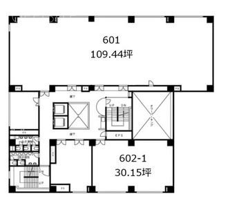 四谷学院ビル601 間取り図