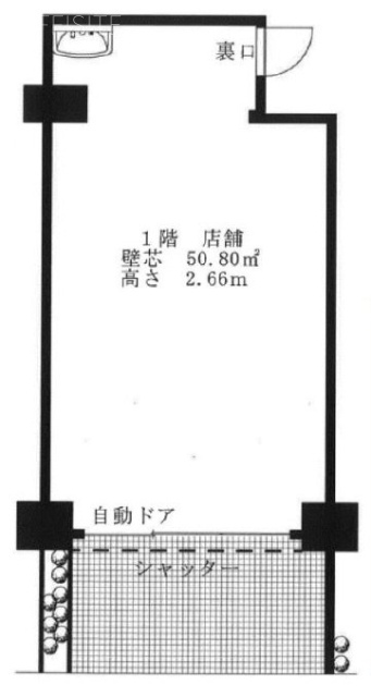 エフィーナ南麻布104 間取り図