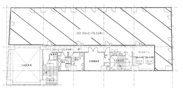 あいおいニッセイ同和損保浅草ビル8F 間取り図