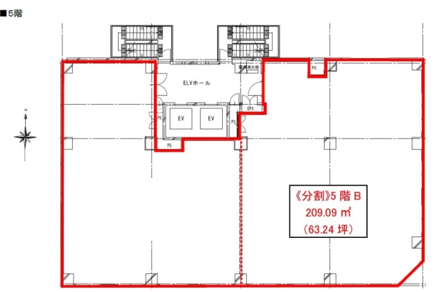 コネクト所沢ビルB 間取り図