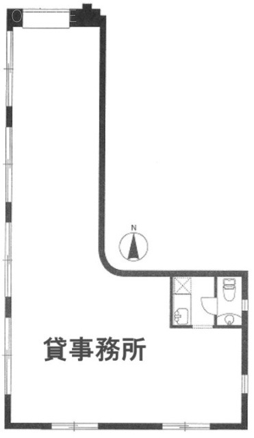 伊能ビル1F 間取り図