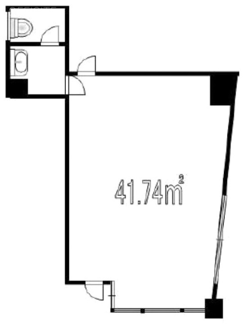 浜井ビル101 間取り図