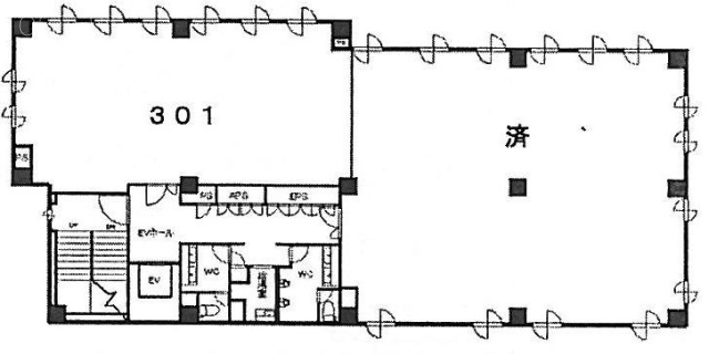 ヒューリック代官山ビル301 間取り図