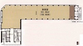 渋谷スクエアAビル11F 間取り図