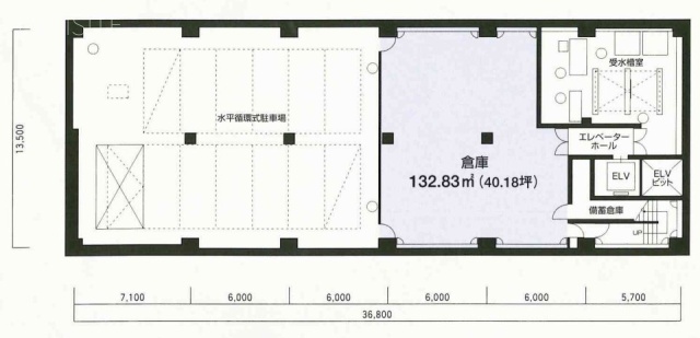 光文恒産ビルB2F 間取り図