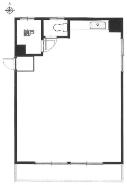 北沢館ビル304 間取り図