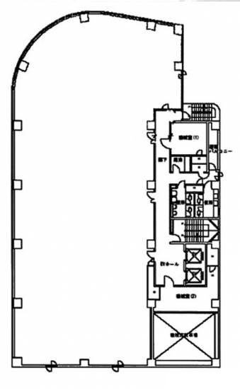 りそな九段ビル8F 間取り図