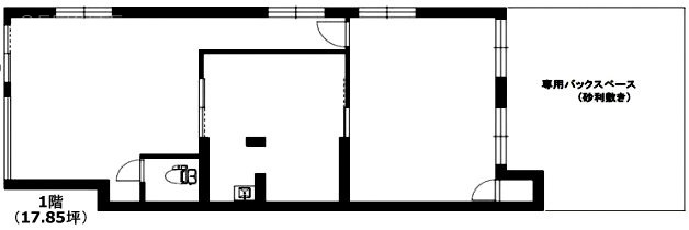 井草ハイデンス1F 間取り図