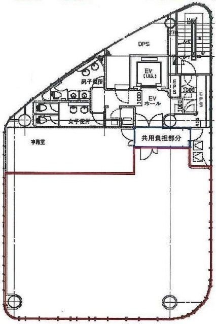 第1御幸ビル10F 間取り図