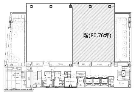 麹町ダイヤモンドビル11F 間取り図