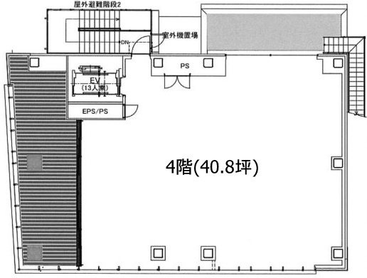 LA GRACIA表参道(ラグラシア表参道)4F 間取り図