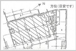 コスモス青山B2F 間取り図