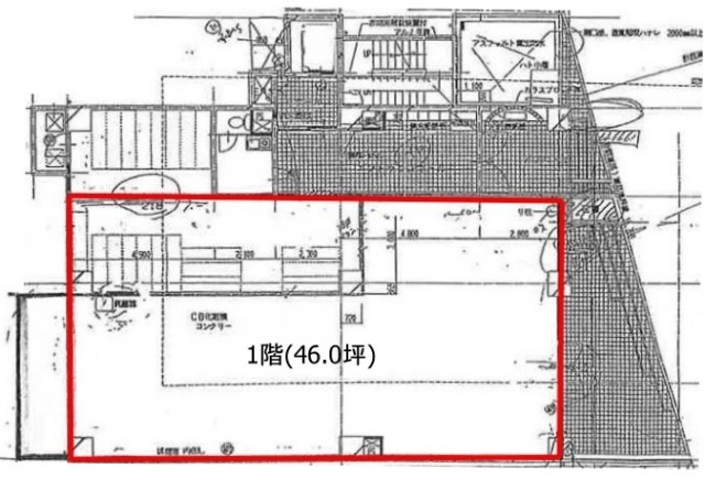 パレス中央1F 間取り図