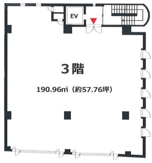 マミーワールドビル3F 間取り図