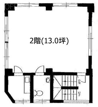 第三フレンドビル2F 間取り図