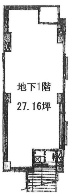 成田ビルB1F 間取り図