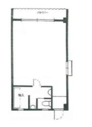 明治ハイム301 間取り図