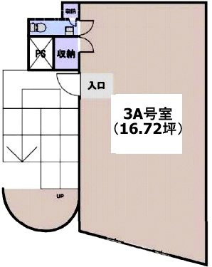 ヤマニビルA 間取り図