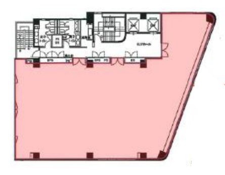 いちご渋谷道玄坂(旧 渋谷YTビル)ビル6F 間取り図