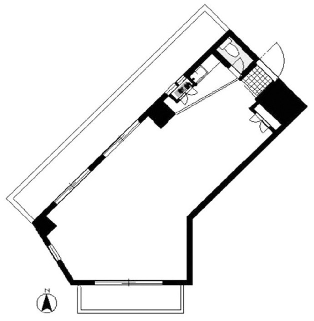 アーデル蒲田406 間取り図