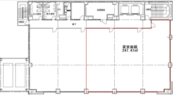 蒲田朝日ビル北 間取り図