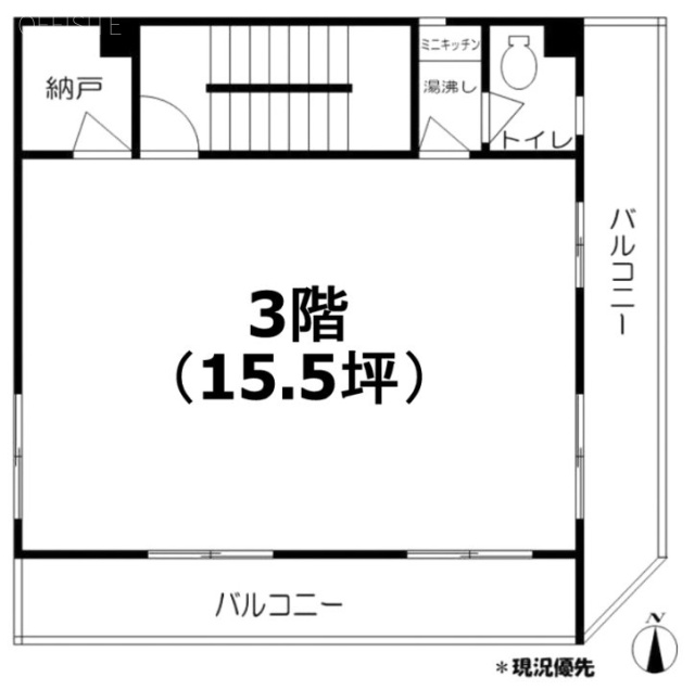 NSビル3F 間取り図