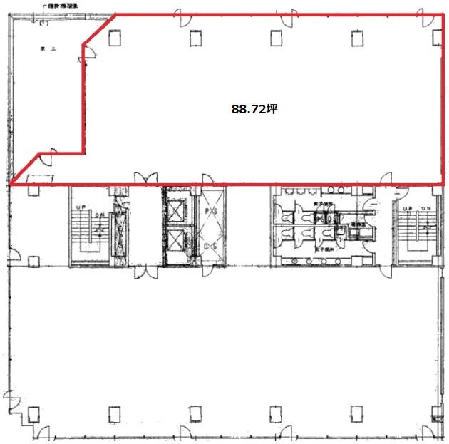 中野第一OSビル北 間取り図