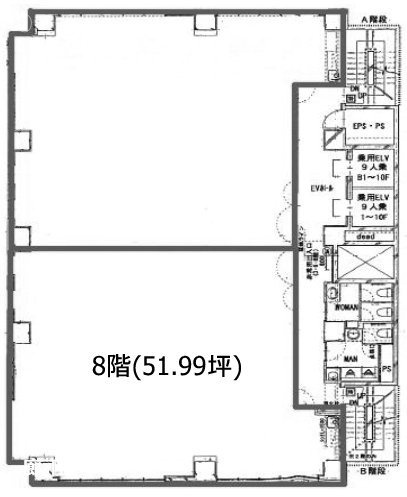 麹町プレイス8F 間取り図