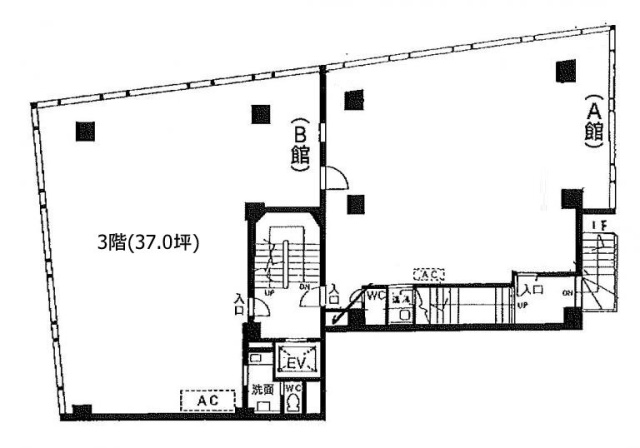 さとうビルB館 間取り図