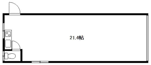 境南コーポビル106 間取り図