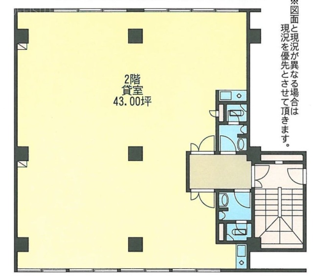 エチゴヤ(越後屋)ビル2F 間取り図