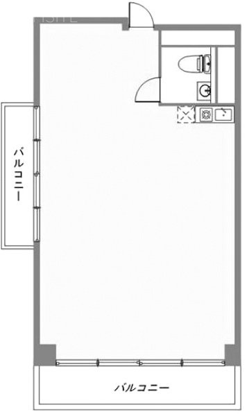 互恵板橋ハイム304 間取り図