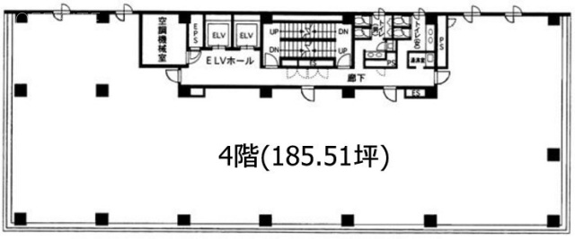 日本橋サンライズビル4F 間取り図