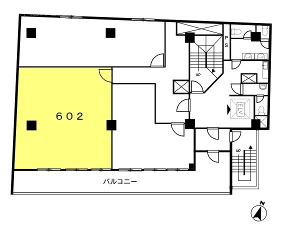 合同ビル602 間取り図