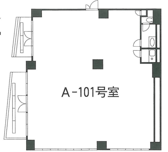 nakame BOXA-101 間取り図