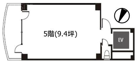 日欧ビル5F 間取り図