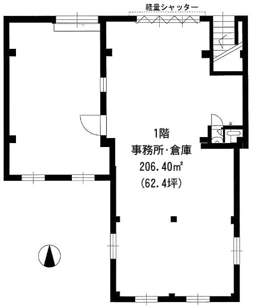 金谷ビル1F 間取り図