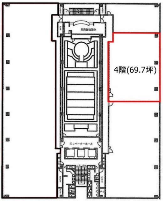 N&Fビル14F 間取り図