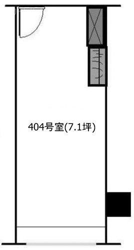 アイオス五反田404 間取り図