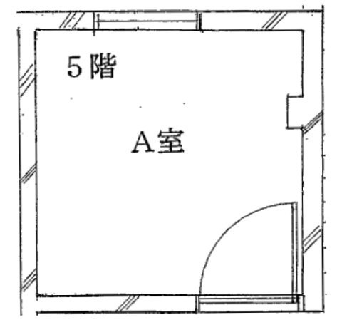 神鋼レジスタービルA 間取り図