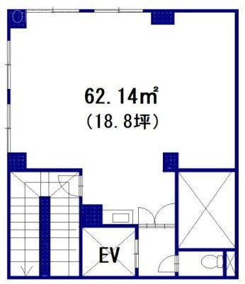 第3歯朶ビル4F 間取り図