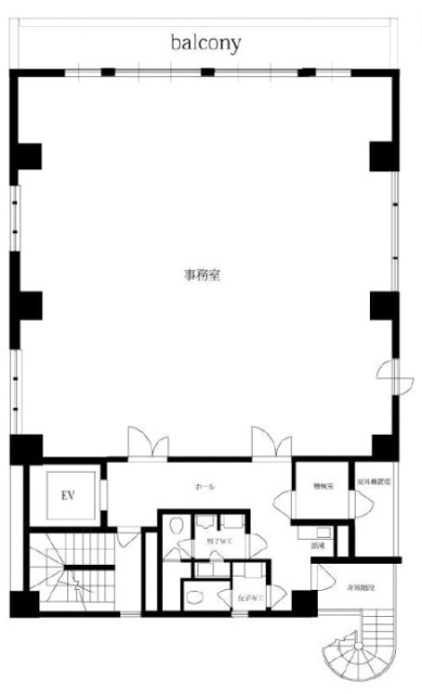 新橋NKKビル7F 間取り図