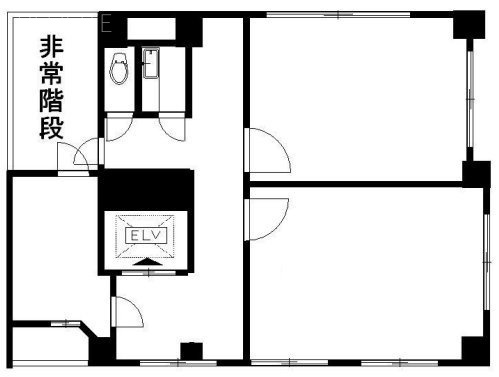 ステラビル6F 間取り図