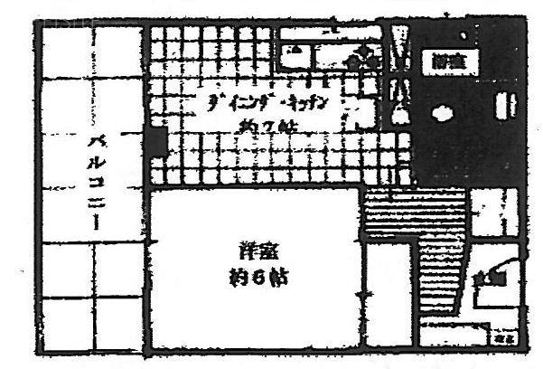 青山アジアマンション501 間取り図