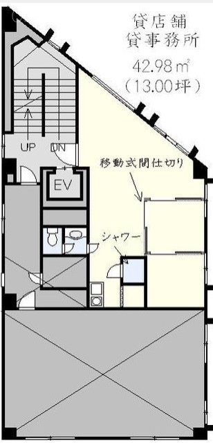 花鳥風月ビルA 間取り図