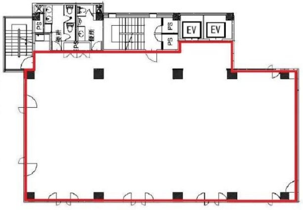 ヒューリック渋谷二丁目ビル6F 間取り図